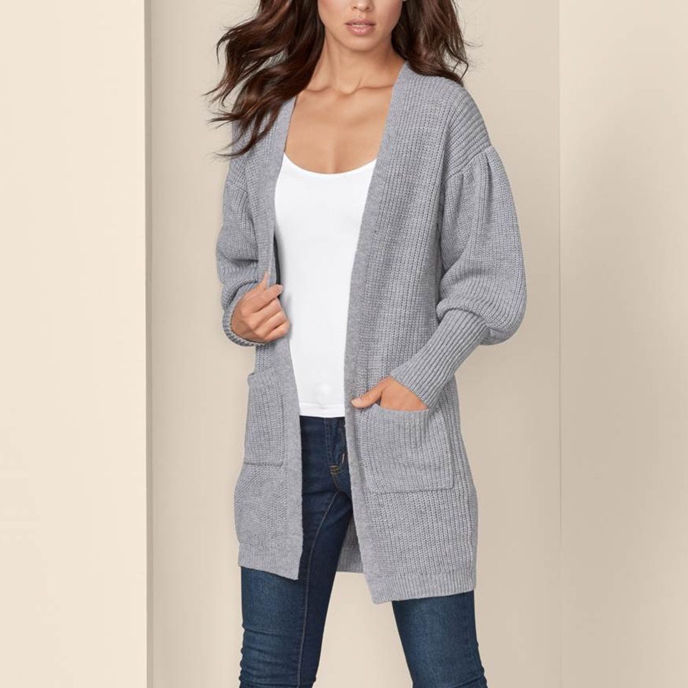 Cardigan, Sweater beautiful Grey Color sizes: XS, S